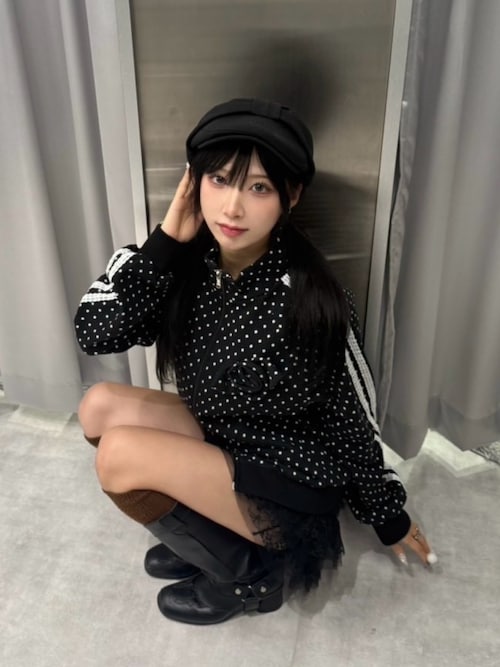 CRANK（クランク）の「【CRANK】ROSE DOT TRACK JACKET / 【クランク