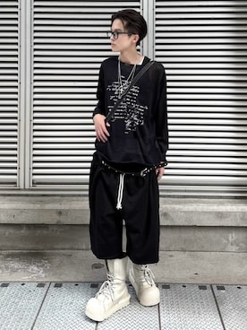 Never mind the XU / Chikashitsu+さんのコーディネート