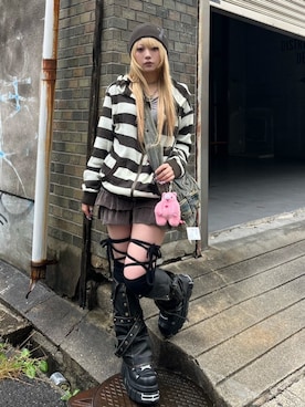 Never mind the XU / Chikashitsu+さんのコーディネート