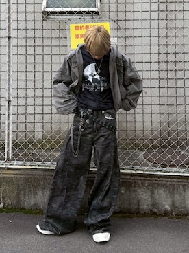 Never mind the XU / Chikashitsu+さんのコーディネート