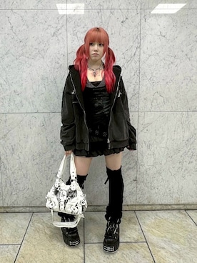 Never mind the XU / Chikashitsu+さんのコーディネート