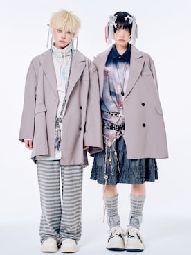 Never mind the XU / Chikashitsu+さんのコーディネート