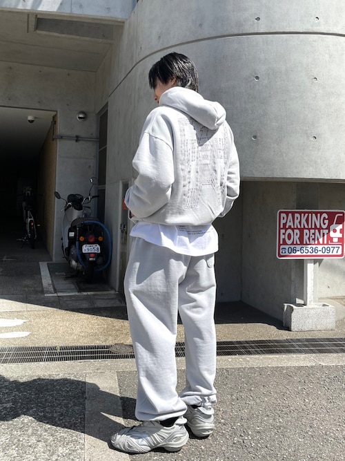 ATEEZ wonderwall スウェット セットアップ グレー ATEEZ - Hooded Zip-Up [Wonderwall Edition X] - K PLACE