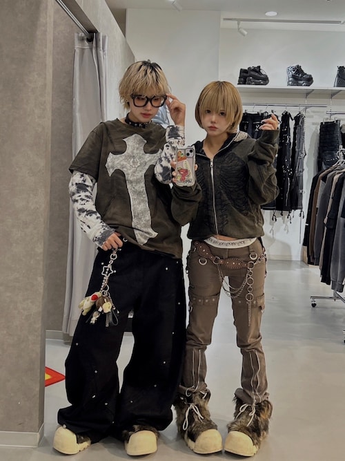 トップス Uniz Cross Knight T-Shirt UNIZ tシャツ 「UNIZ」Cross Knight T-Shirt / 「ユニズ