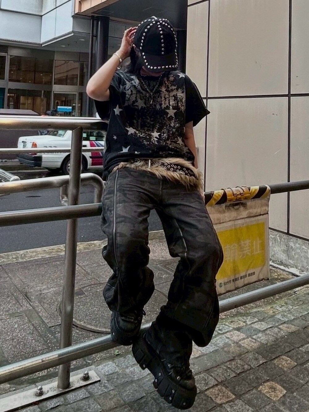 Rosen Kreuz】ZIP WIDE BAGGY PANTS / 【ローゼンクロイツ】ジップ