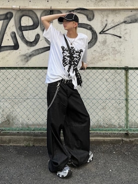 Never mind the XU / Chikashitsu+さん（骨格ナチュラル・メンズ・174cm）の夏コーディネート