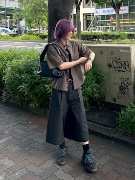 Never mind the XU / Chikashitsu+さん（レディース・161cm）の夏コーディネート