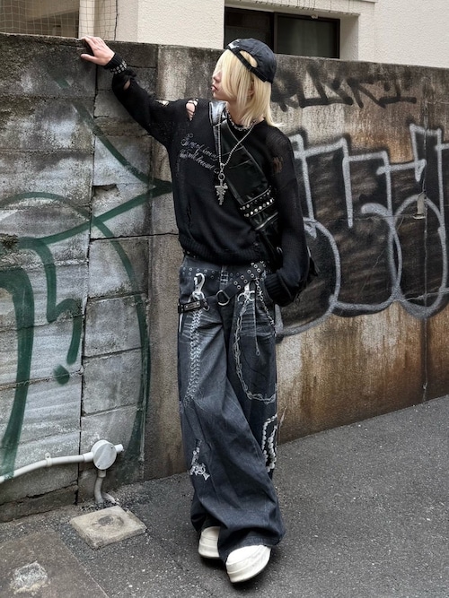 ROSEN KREUZ（ローゼンクロイツ） ジーンズ 「Rosen Kreuz」3D RELIC