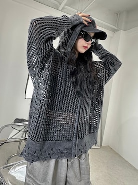 Never mind the XU / Chikashitsu+さん（レディース・161cm）の秋コーディネート