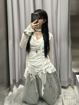 Never mind the XU / Chikashitsu+さんのコーディネート