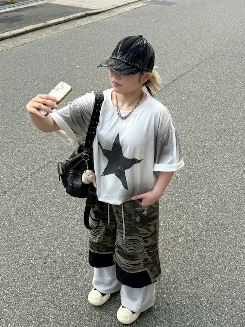 罰罰罰006 custom スウェットパンツ　落書き 罰罰罰006 custom スウェットパンツ 落書き