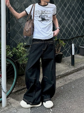 Never mind the XU / Chikashitsu+さん（骨格ナチュラル・メンズ・170cm）の夏コーディネート