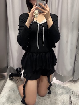 Never mind the XU / Chikashitsu+さん（レディース・164cm）の秋コーディネート