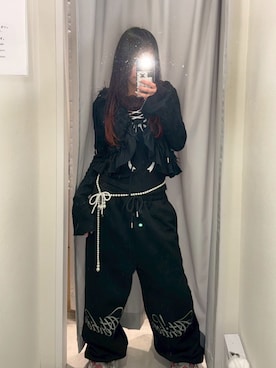 「SETUPEXE（セットアップイーエックスイー）のアイテム」を使った、Never mind the XU / Chikashitsu+さん（レディース・153cm）の冬コーディネート