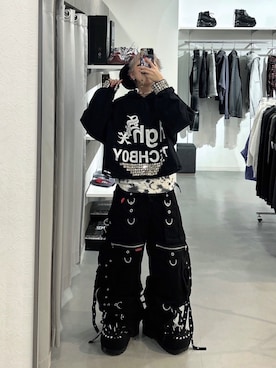 Never mind the XU / Chikashitsu+さんのコーディネート