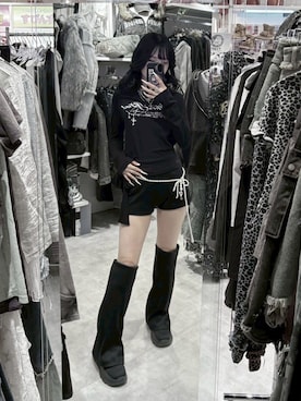 Never mind the XU / Chikashitsu+さんのコーディネート