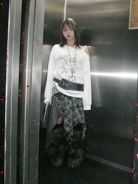 Never mind the XU / Chikashitsu+さん（レディース・158cm）の冬コーディネート