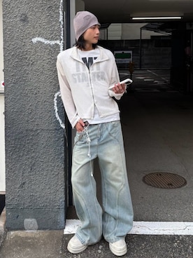 Never mind the XU / Chikashitsu+さん（メンズ・178cm）の秋コーディネート