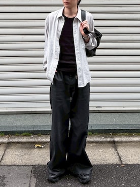 Never mind the XU / Chikashitsu+さん（メンズ・176cm）の春コーディネート
