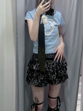 Never mind the XU / Chikashitsu+さん（レディース・165cm）の夏コーディネート