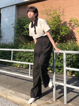 Never mind the XU / Chikashitsu+さん（レディース・163cm）の夏コーディネート