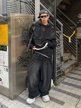 Never mind the XU / Chikashitsu+さんのコーディネート