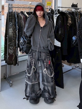 Never mind the XU / Chikashitsu+さん（メンズ・168cm）の秋コーディネート