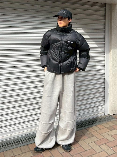 NOMANUAL ブラック ダウンジャケット Mサイズ NOMANUAL（ノーマニュアル） ダウンジャケット ダウン 「NOMANUAL