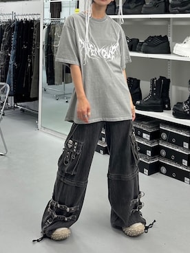 Never mind the XU / Chikashitsu+さん（メンズ・168cm）の夏コーディネート