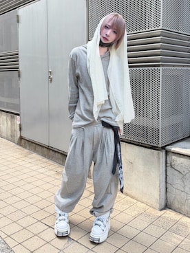 Never mind the XU / Chikashitsu+さんのコーディネート