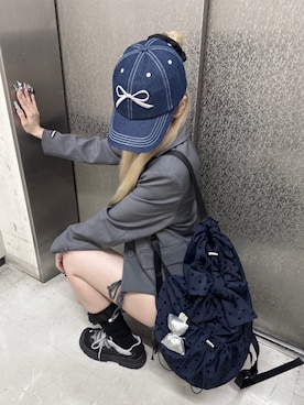 Never mind the XU / Chikashitsu+さんのコーディネート