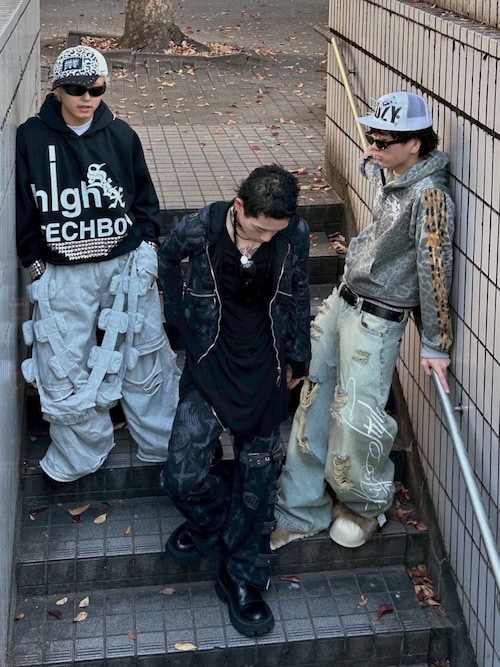 Cozy world Wide】'25 LEOPARD' ROYAL ZIP HOODIE / 【コージー