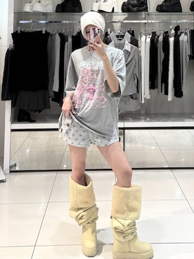 Never mind the XU / Chikashitsu+さん(レディース・159cm)の秋コーディネート