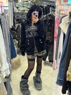 Never mind the XU / Chikashitsu+さんのコーディネート