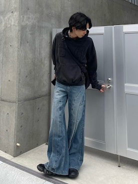 Never mind the XU / Chikashitsu+さん（メンズ・180cm）の夏コーディネート