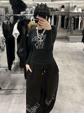 Never mind the XU / Chikashitsu+さんのコーディネート