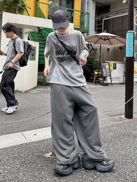 Never mind the XU / Chikashitsu+さん（骨格ナチュラル・メンズ・171cm）の夏コーディネート