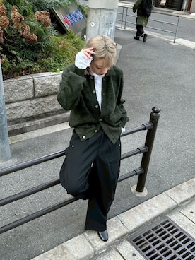 Never mind the XU / Chikashitsu+さん（レディース・158cm）の冬コーディネート