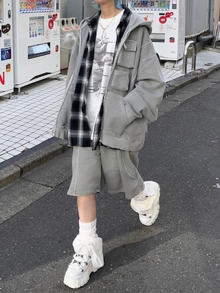 韓国 ファッション トレンド ストリート ハーフパンツ 2色 ハーフパンツ デニム ストリート ワイド ゆったり 韓国 b4089