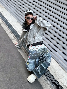 Never mind the XU / Chikashitsu+さんのコーディネート