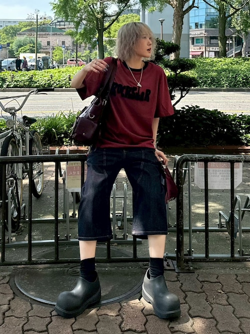 靴 Chikashitsu + volume sole clog shoes 受注制【Chikashitsu +】volume sole clog shoes