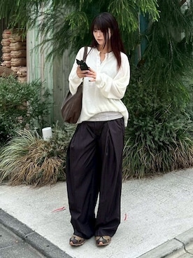 Never mind the XU / Chikashitsu+さん（レディース・165cm）の秋コーディネート