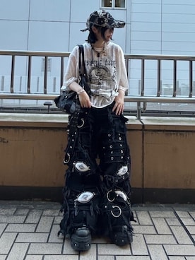 Never mind the XU / Chikashitsu+さん(レディース・156cm)の秋コーディネート