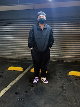 「nike」｜「アイテム（ジャケット/アウター）」を使った、OOTD Dwightさん（メンズ・176cm）の冬コーディネート