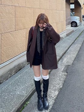 chisakiさん（レディース・156cm）の冬コーディネート