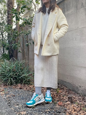 「Atlantic STARS（アトランティックスターズ）のアイテム」を使った、アトランティックスターズさん（レディース・157cm）の冬コーディネート