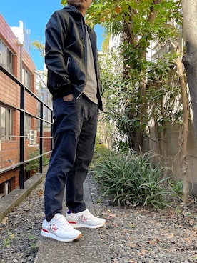 「Atlantic STARS（アトランティックスターズ）のアイテム」を使った、アトランティックスターズさん（メンズ・162cm）の秋コーディネート