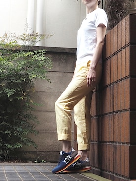 「Atlantic STARS（アトランティックスターズ）のアイテム」を使った、アトランティックスターズさん（レディース・165cm）の夏コーディネート