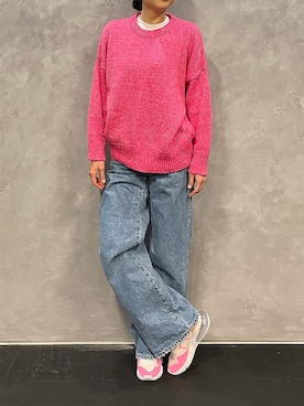 「Atlantic STARS（アトランティックスターズ）のアイテム」を使った、アトランティックスターズさん（レディース・165cm）の冬コーディネート