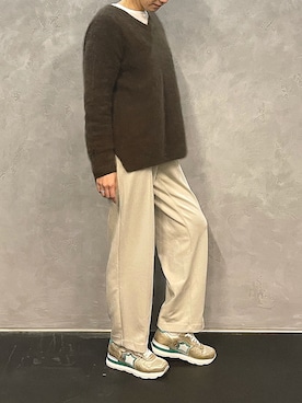 「Atlantic STARS（アトランティックスターズ）のアイテム」を使った、アトランティックスターズさん（レディース・163cm）の冬コーディネート